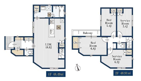 ミラスモ天白区梅が丘42011　2号棟