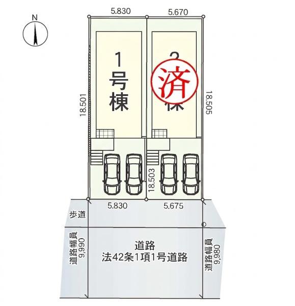 クレイドルガーデン緑区桶狭間切戸第1　1号棟