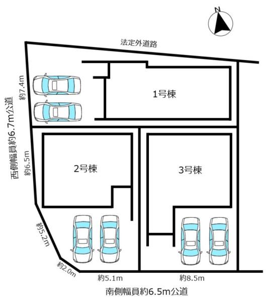 新築分譲住宅　名東区小井堀町1期　2号棟