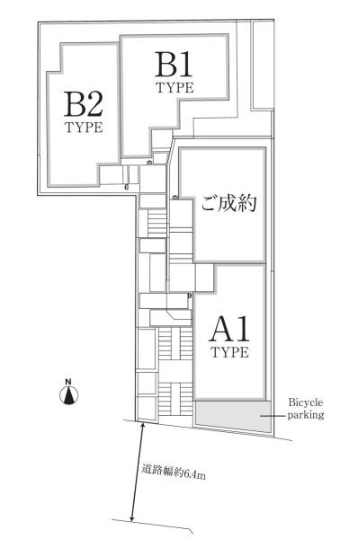 新築テラスハウス　フレスト名東区高間町　A1棟
