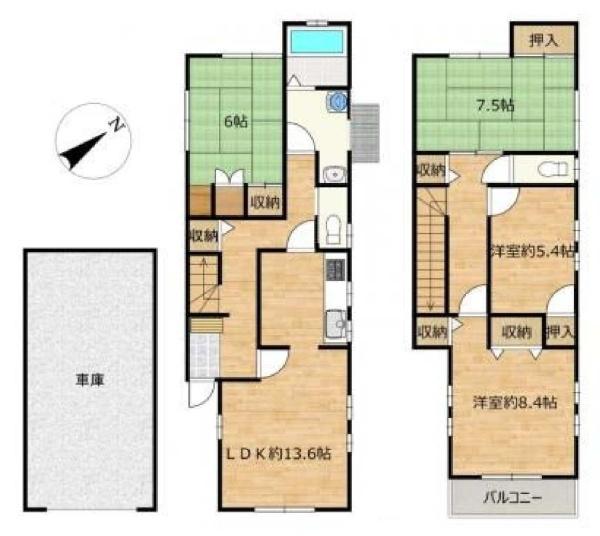 名古屋市緑区大将ケ根１丁目の中古一戸建