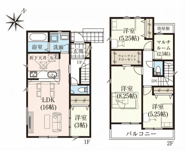 グラファーレ天白区平針南2期　2号棟