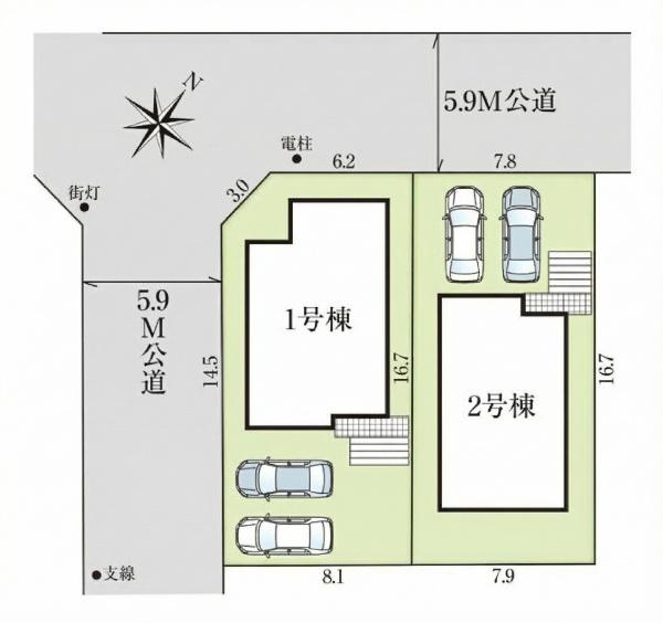 グラファーレ天白区平針南2期　2号棟