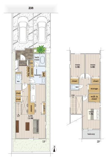 新築分譲住宅　天白区植田東5期　1号棟
