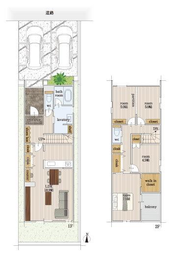 新築分譲住宅　天白区植田東5期　2号棟