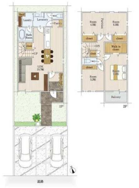 新築分譲住宅　天白区植田西8期　4号棟