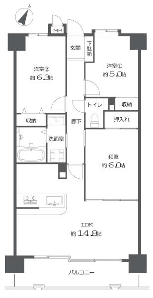 ライオンズマンション一社東
