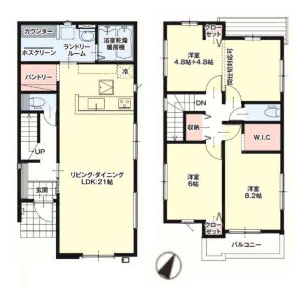 新築分譲住宅　名東区平和が丘1期　2号棟