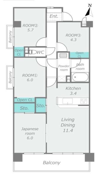 ファミール日進二番館
