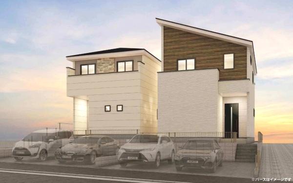 新築分譲住宅　天白区鴻の巣3期　1号棟