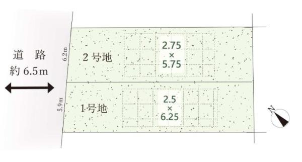 土地　名東区高針原3期　2号地