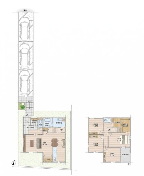 新築分譲住宅　名東区極楽5期　1号棟