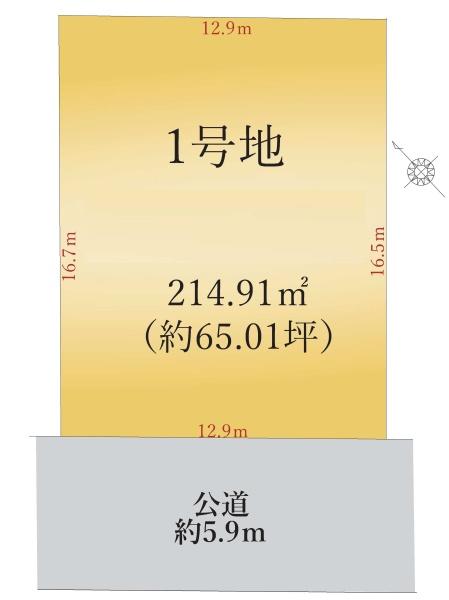 土地　天白区御前場町2期　全1区画