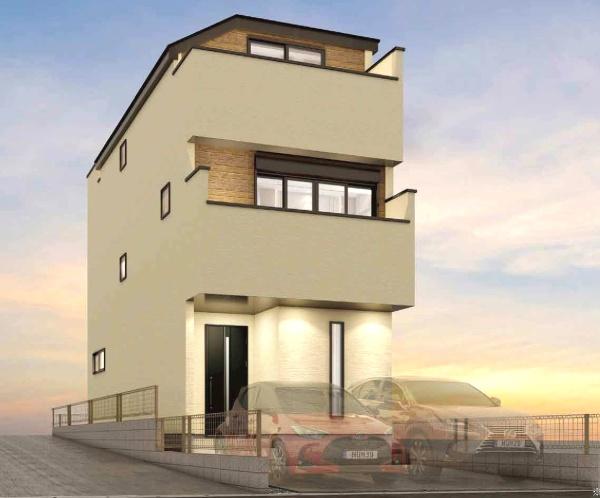 新築分譲住宅　名東区上社1期　全1棟