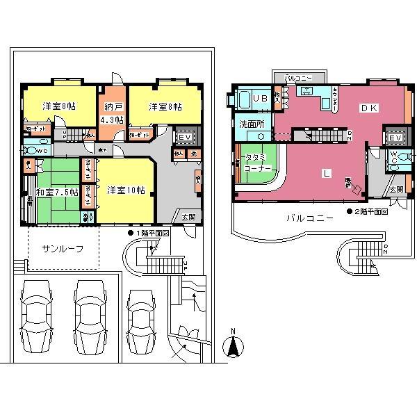名古屋市天白区鴻の巣２丁目の中古一戸建て