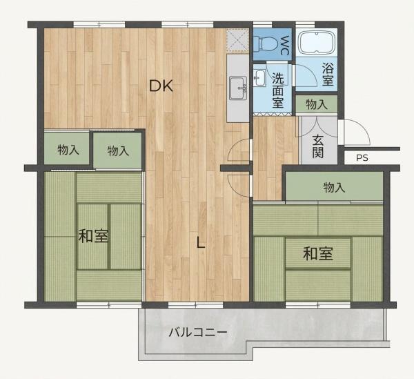 西一社団地　12号棟
