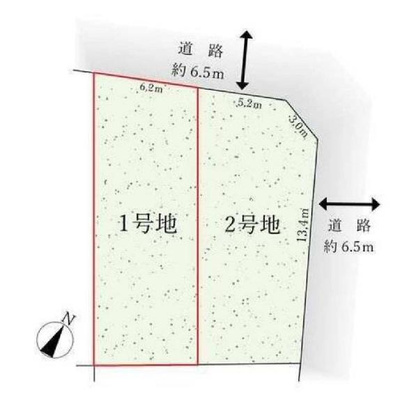 土地　天白区島田5丁目　2号地