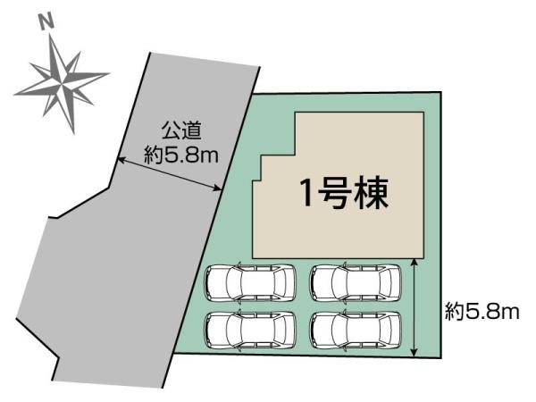 ブルーミングガーデン日進市三本木町廻間　全1棟
