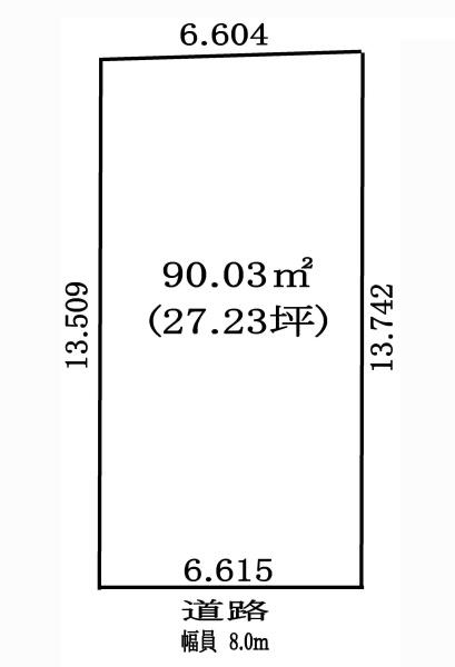 名古屋市天白区池場１丁目の土地