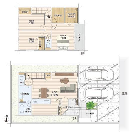 新築分譲住宅　緑区ほら貝8期　2号棟