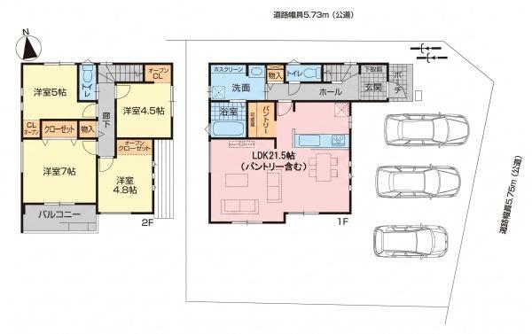 ファーストタウン日進市第1米野木町北山　全1棟