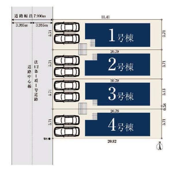 ミラスモ緑区潮見が丘2156　2号棟