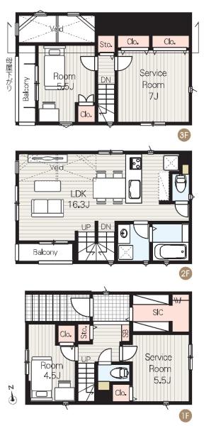 MELDIA瑞穂区雁道町445　1号棟