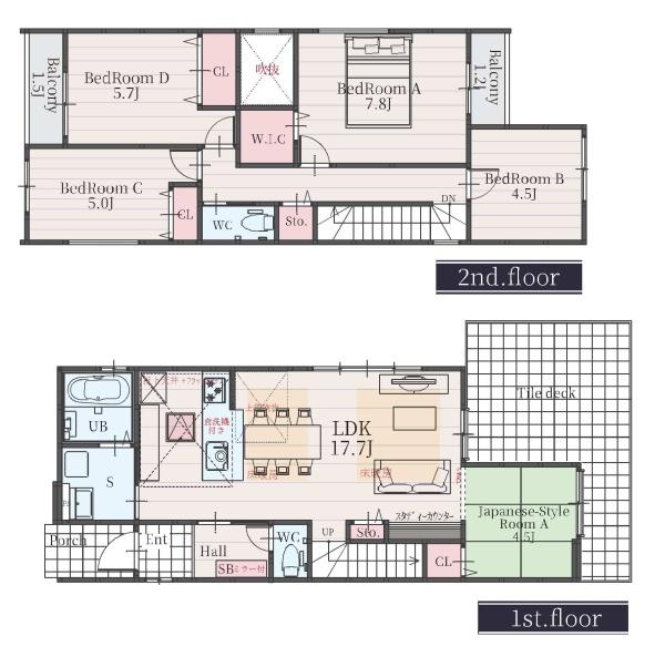 新築分譲住宅　名東区猪高台1期　1号棟