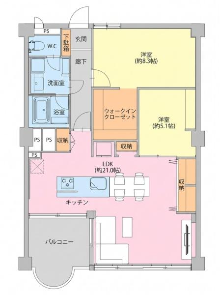 星ヶ丘アイリス北棟