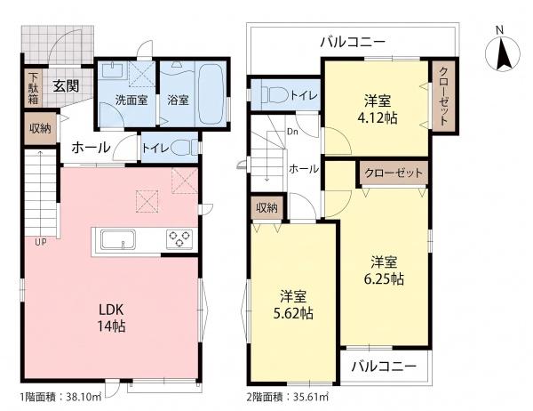 ハートフルタウン緑区滝ノ水4丁目　全1棟