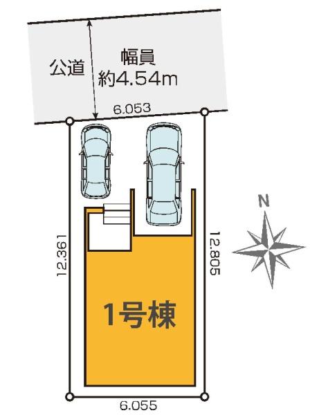 新築分譲住宅　瑞穂区本願寺町1期　全1棟