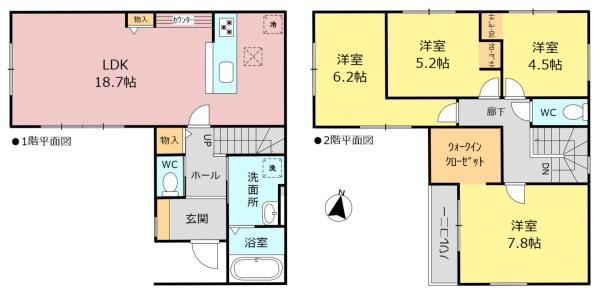 新築分譲住宅　天白区元八事3期　1号棟