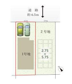新築分譲住宅　名東区新宿4期　1号棟