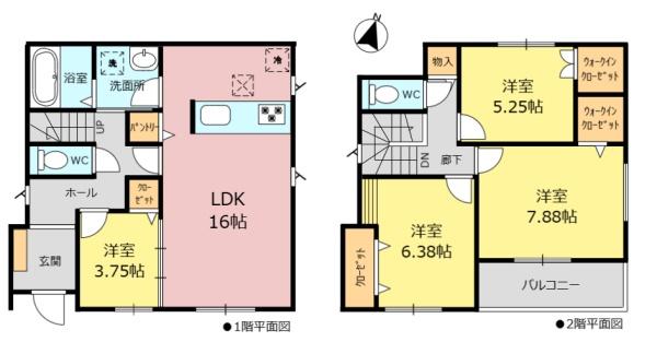 グラファーレ日進市藤塚5期　全1棟