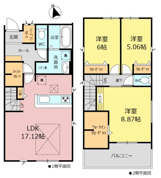 グラファーレ日進市岩崎町12期　2号棟