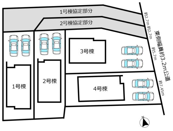 グラファーレ日進市岩崎町12期　4号棟