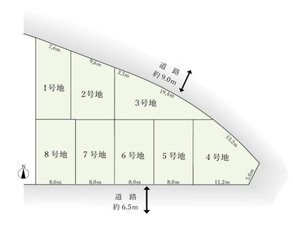 土地　天白区植田東6期　3号地