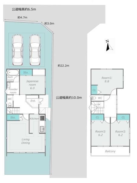 中古一戸建　天白区原二丁目