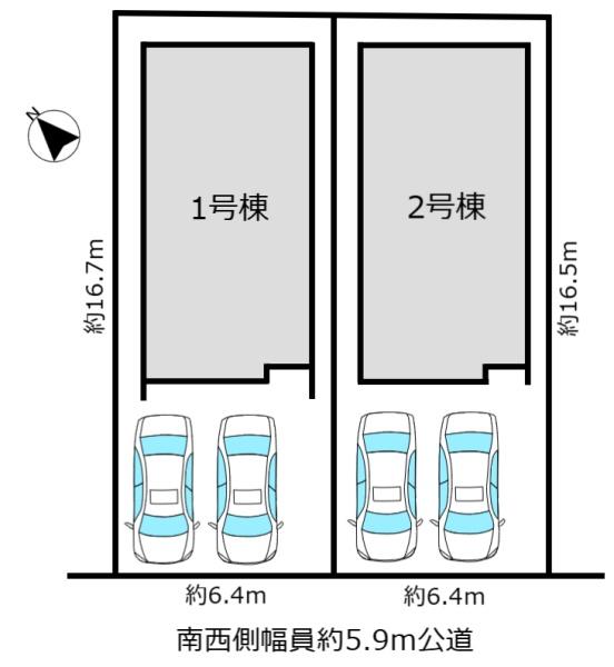 新築分譲住宅　天白区御前場町2期　1号棟