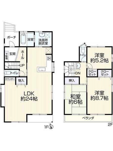 名古屋市緑区平子が丘の中古一戸建て