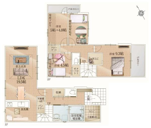 新築分譲住宅　緑区鳴海町6期　全1棟