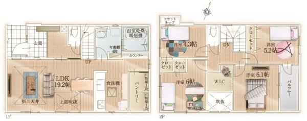 新築分譲住宅　緑区鳴海町7期　1号棟