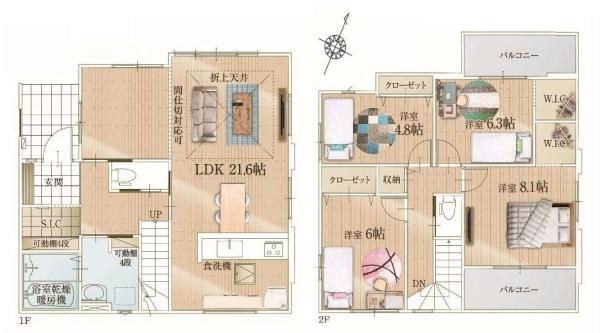 新築分譲住宅　名東区赤松台1期　2号棟
