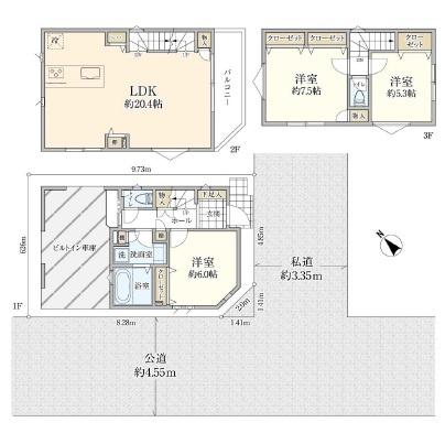 板橋区板橋３丁目の新築一戸建
