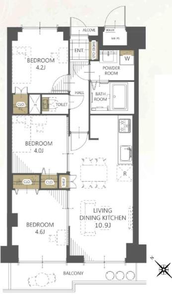 常盤台パークハイツ