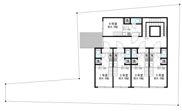 渋谷区本町4丁目　1棟アパート