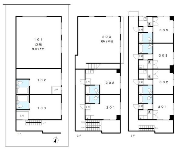 相模原市淵野辺3丁目　タカダビル