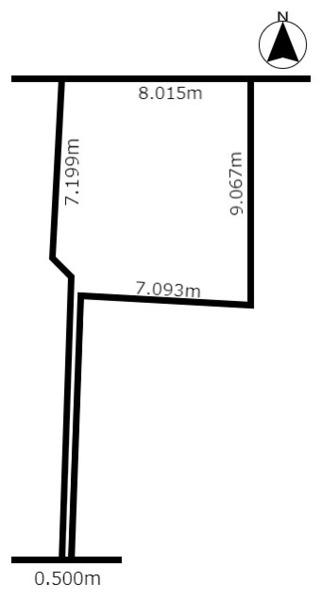 春日井市花長町２丁目の土地