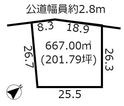 春日井市大泉寺町の土地