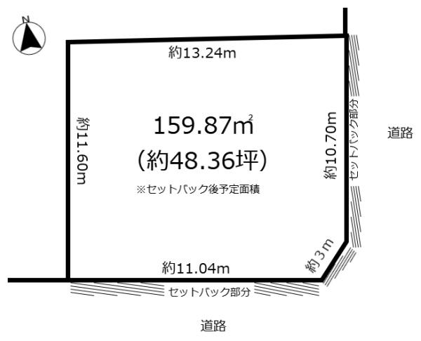 春日井市上条町８丁目の土地